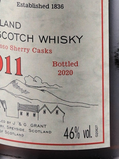 Glenfarclas 2011/2020 Oloroso Sherry Cask