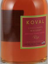 Load image into Gallery viewer, Koval Single Barrel Rye Amburana Cask Finish