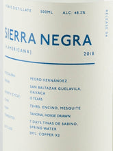 Load image into Gallery viewer, El Destilado Sierra Negra Mezcal