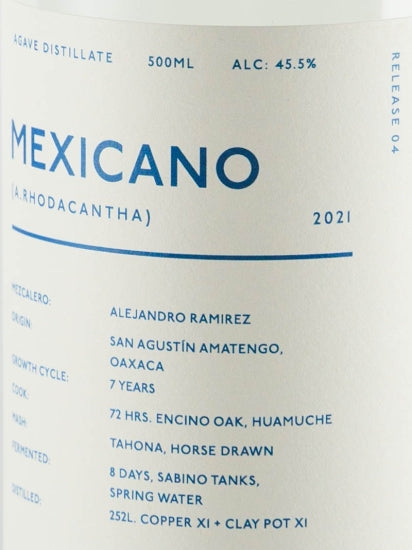El Destilado Mexicano Mezcal