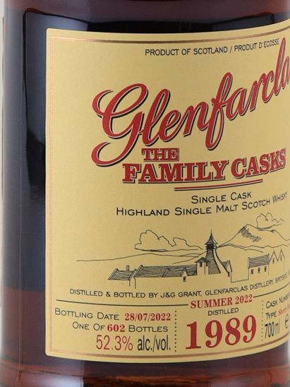 Glenfarclas Family Cask 1989/2022 52.3%