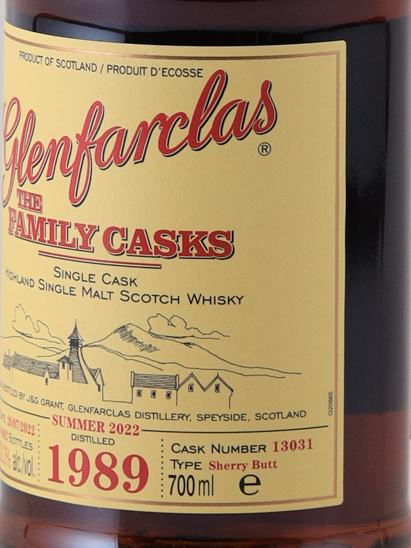Glenfarclas Family Cask 1989/2022 52.3%
