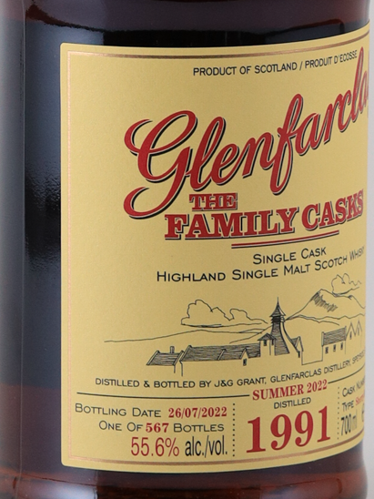 Glenfarclas Family Cask 1991/2022 55.6%