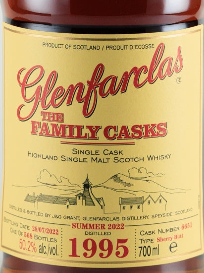 Glenfarclas Family Cask 1995/2022