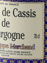 Load image into Gallery viewer, Jean-Philippe Marchand Creme de Cassis de Bourgogne