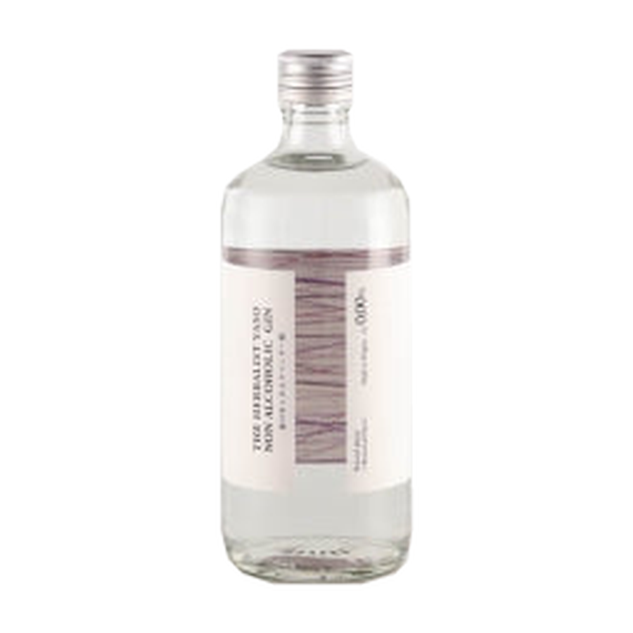 THE HERBALIST YASO Lavender Field Non-Alcoholic Gin bottle with silver screw cap