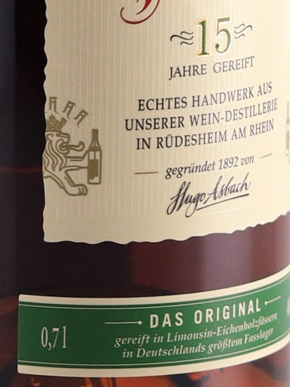 Asbach 15 Year Old