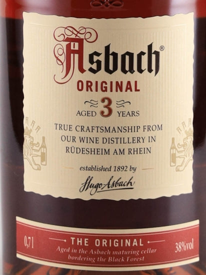 Asbach 3 Year Old