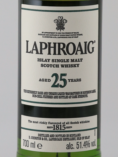 Laphroaig 25 Year Old Cask Strength 2019 Release 51.4% 700ml - image 3