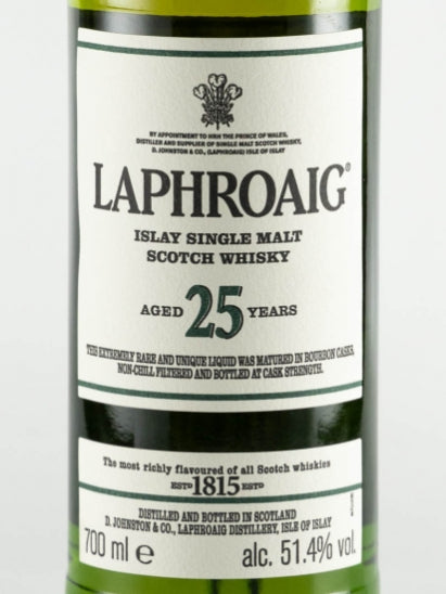 Laphroaig 25 Year Old Cask Strength 2019 Release