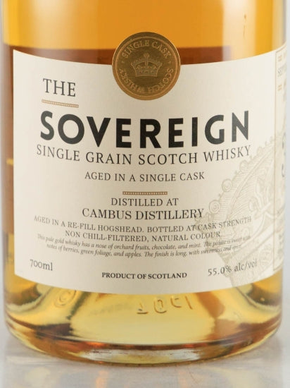 Hunter Laing Sovereign Cambus 30 Year Old 1991