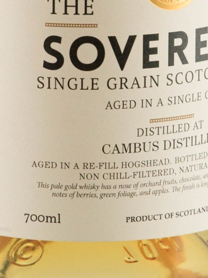 Hunter Laing Sovereign Cambus 30 Year Old 1991