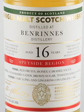 Load image into Gallery viewer, Old Malt Cask Benrinnes 16 Year Old 2006