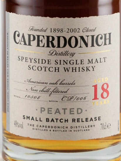 Caperdonich Peated 18 Year Old Batch 6