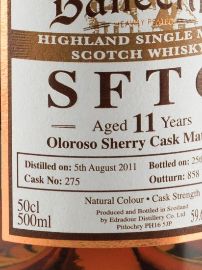 Ballechin 11 Year Old 2011 Sherry Cask Matured