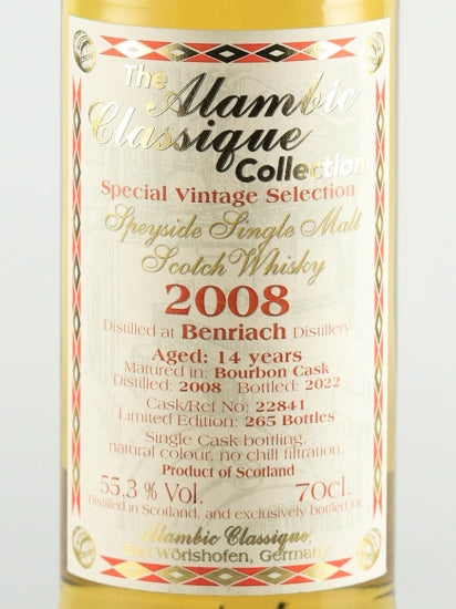 Alambic Classic Benriach 14 Year Old 2008