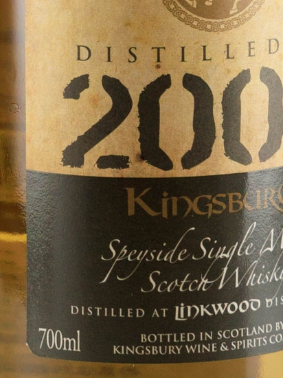Kingsbury Gold Linkwood 14 Year Old 2007 59.5% - image 3