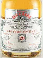 Load image into Gallery viewer, Old &amp; Rare Glen Grant 28 Year Old 1994