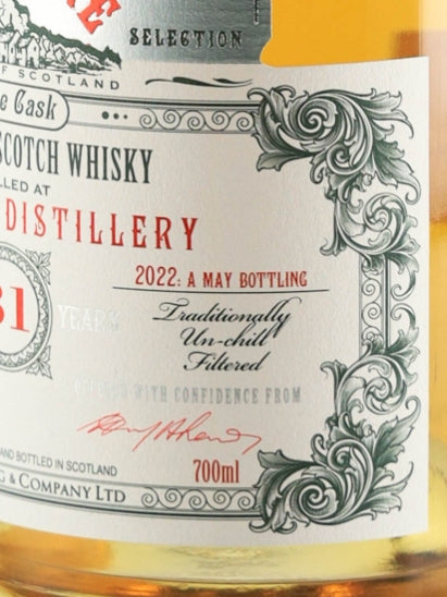 Old & Rare Knockdhu 31 Year Old 1991