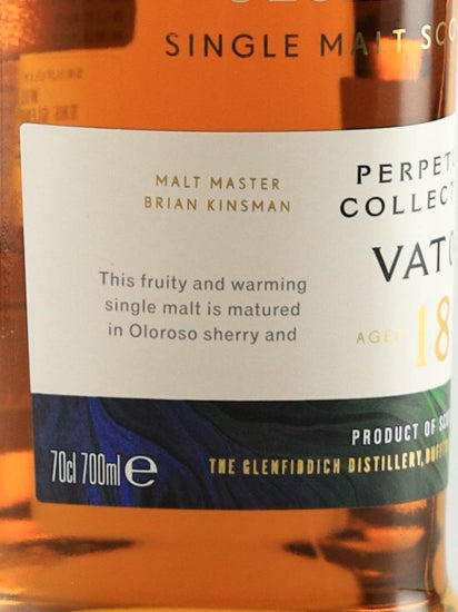 Glenfiddich 18 Year Old Perpetual Collection VAT 4