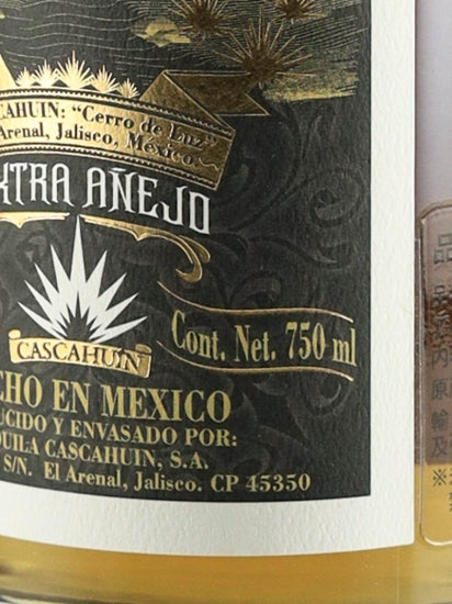 Cascahuin Extra Anejo