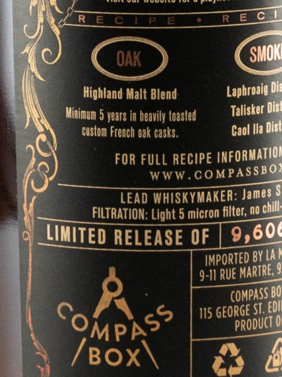 Compass Box Flaming Heart 7th Release