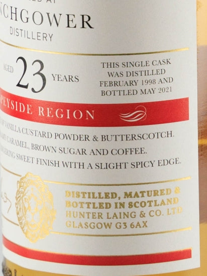 Old Malt Cask Inchgower 23 Year Old 1998