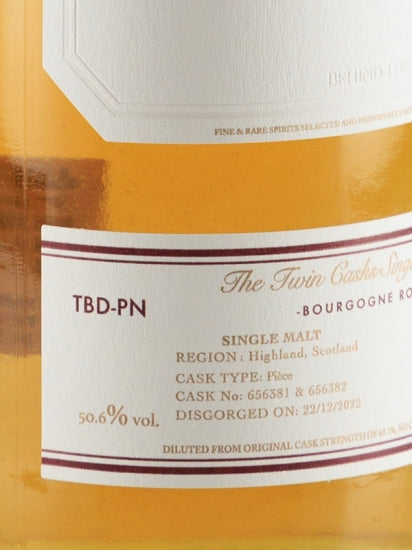 The Twin Cask Single Malt Whisky TBD-PN