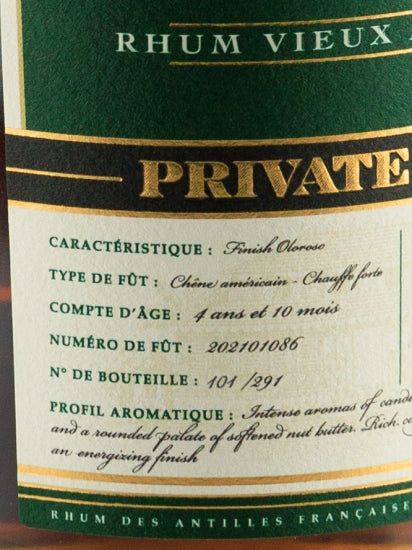 Clement 4 Year Old Private Cask Oloroso Sherry Finish