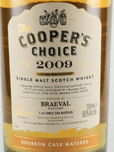 Load image into Gallery viewer, Cooper's Choice Braeval 13 Year Old 2009