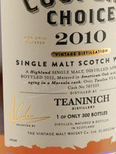 Load image into Gallery viewer, Cooper's Choice Teaninich 12 Year Old 2010