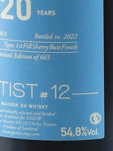 Load image into Gallery viewer, LMDW Artist Bowmore 20 Year Old 2001