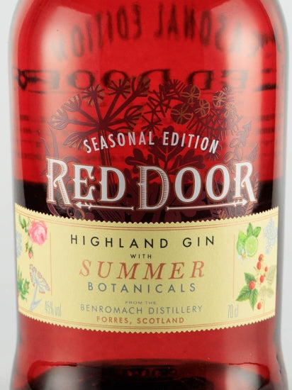 Red Door Gin Summer Botanical
