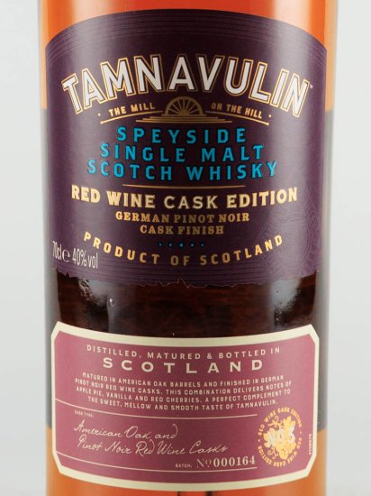 Tamnavulin Red Wine Cask German Pinot Noir