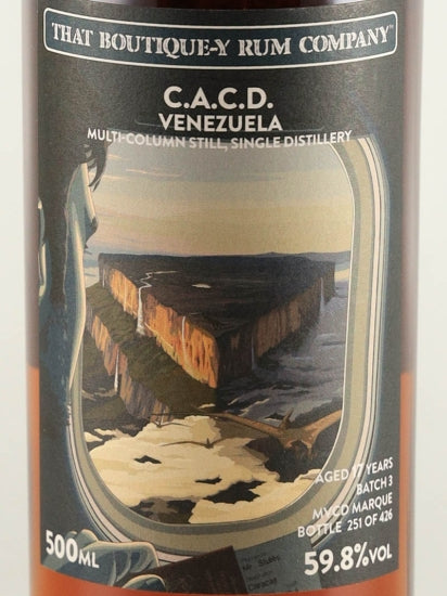 Boutique Rum Company C.A.C.D. Venezuela 17 Year Old Batch 3