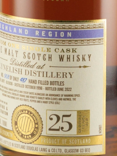 Extra Old Particular Clynelish 25 Year Old 1996