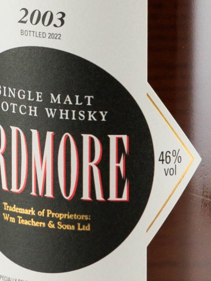 Gordon & MacPhail Distillery Label Ardmore 2003/2022