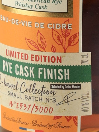 Boulard VSOP Rye Cask Finish