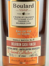 Load image into Gallery viewer, Boulard VSOP Bourbon Cask Finish
