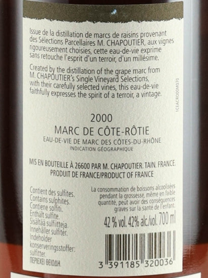 Chapoutier Marc de Côte Rôtie 2000