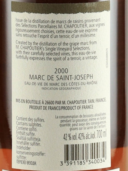 Chapoutier Marc de Saint-Joseph 2000