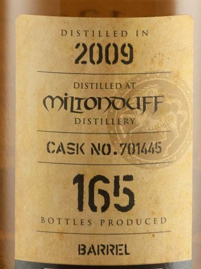 Kingsbury Gold Miltonduff 12 Year Old 2009