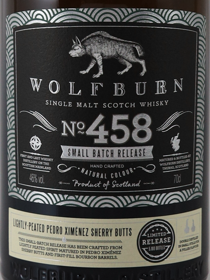Wolfburn Batch 458