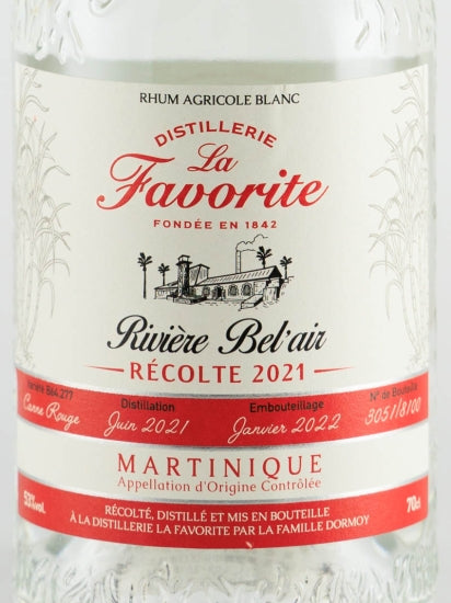 La Favorite Blanc Rivière Berre 2021
