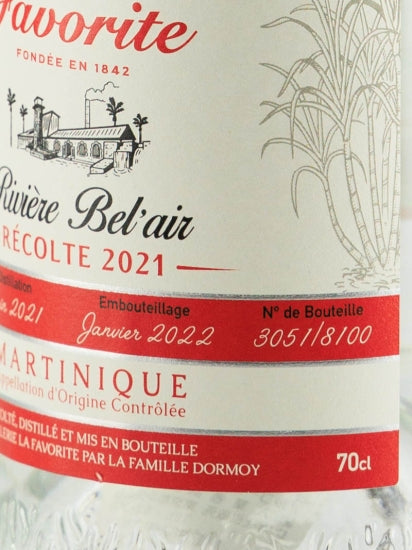 La Favorite Blanc Rivière Berre 2021