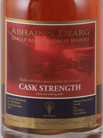 Abhainn Dearg Oloroso Sherry Cask Cask Strength