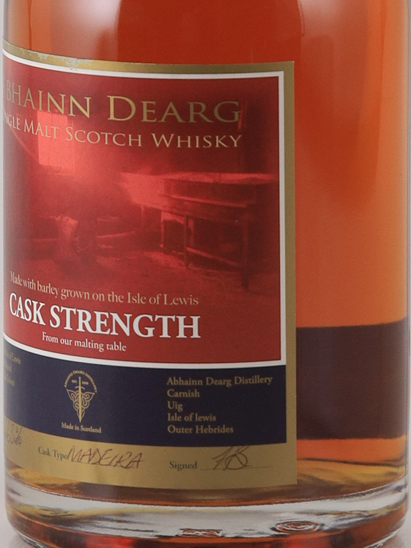 Abhainn Dearg Madeira Wine Cask Cask Strength