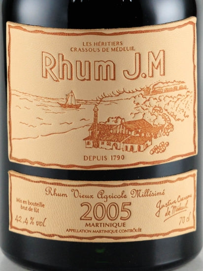 Rhum JM Millesime 2005