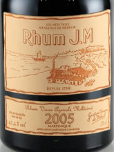 Load image into Gallery viewer, Rhum JM Millesime 2005