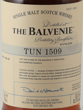 Load image into Gallery viewer, Balvenie Tan 1509 Batch No.8